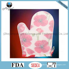 Wholesale Short and Thick Silicone Oven Glove Sg21